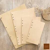 ราคา กระดาษรีฟิลคราฟท์พร้อมฝาครอบข้อมือ A6/A5/B5/A4 (43514560652)
