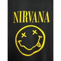 ราคา เสื้อยืด มือสอง เสื้อวง NIRVANA สกรีนหน้า-หลัง อก 52 ยาว 28 (20760557137)