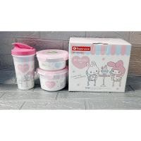 ราคา ชุดกล่องใส่อาหารพร้อมแก้วยาว3.5นิ้ว (14394641314)