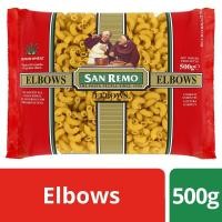 ราคา ซานรีโม มักกะโรนีข้องอ เอลโบ 500 กรัม ราคาลดพิเศษ สินค้าคุณภาพ (6952326569)