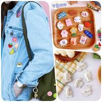 ราคา 2ชิ้น เข็มกลัด เข็มกลัดการ์ตูนเกาหลี เข็มกลัดอะคริลิ เข็มกลัดน่ารัก เข็มกลัดคนท้อง เข็มกลัดแฟชั่น (19779319598)