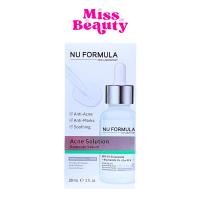 ราคา Nu Formula Skin Laboratory Acne Solution Serum นู ฟอร์มูล่า แอคเน่ โซลูชั่น แอมพูล เซรั่ม 30 มล. (26271684314)