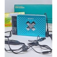 ราคา เครื่องเล่นเทป Sony WM-EX655 สีบูลสวยมากๆ สภาพของใหม่เก่าเก็บ ยกกล่อง อุปกรณ์ครบพร้อมใช้งาน (26765533716)