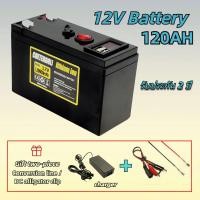 ราคา แบตเตอรี่ลิเธียม 12V 120Ah แบตเตอรี่พลังงานแสงอาทิตย์พร้อมการป้องกัน BMS (47754146953)