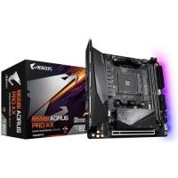 ราคา เมนบอร์ด GIGABYTE B550I AORUS PRO AX Mini ITX | AMD Ryzen AM4 Socket RGB Fusion 2.0 Gaming Mobo | B550 I AORUS PRO AX (55054591798)