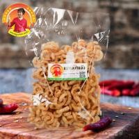 ราคา แคบหมูไร้มัน แคปหมู ไร้มัน ทอดใหม่ทุกวัน อาหารเหนือ ของฝากเชียงใหม่ แค๊ปหมู (Fried pork skin) A4 (2120682288)