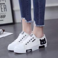 ราคา ผ้าใบShoe Cat แต่งลายน้องแมว (มาเพิ่มพร้อมส่ง) (634732920)