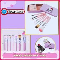 ราคา BOSSE ชุดแปรงแต่งหน้าชุดเครื่องมือแปรง Hello Kitty 7in1 กล่องแปรงมาส์ก (57301891355)