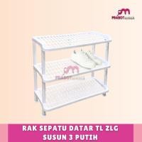 ราคา ชั้นวางรองเท้าสีขาว 3 & 5 ชั้น / ชั้นวางรองเท้าแบบเอียง / ชั้นวางรองเท้าเสริมสวยมินิมอล - ฝึกซ้อม (46806428165)