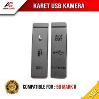 ราคา ยาง USB Canon 5D mark ii 5DM2 Markii EOS cover Hdmi mic av Side กล้อง DSLR (46551581773)
