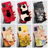 ราคา เคสซิลิโคนนิ่ม ลายการ์ตูน สําหรับ Samsung Galaxy A31 A41 A51 A71 4G Samsung A51 SM-A515F a 51 (25223107020)