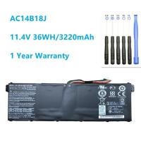 ราคา AC14B13J 11.4 311 V 36WH แบตเตอรี่แล็ปท็อปสำหรับ Acer Aspire ES1-511 ES1-512 AC14B18J TravelMate B115 B116 MS2394 (28157721191)