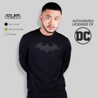 ราคา Azura Crewneck DC Comics Batman Arkham Hexagon Black Glow Motif (28487907352)
