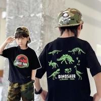 ราคา เสื้อทีชาร์ดเด็ก แนวไดโนเสาร์น่ารัก ลาย"JURASSIC PARK"และไดโนเสาร์ 100% cottont-shirt สำหรับเด็กชายและหญิง (44424608785)