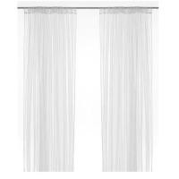 ราคา ผ้าม่านโปร่ง 1 คู่, ขาว, 280x250 ซม. IKEA แท้ (5406482409)