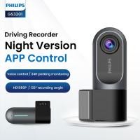 ราคา เครื่องบันทึกการขับขี่ Philips Dashcam USB ขับเคลื่อนสาย HD Collision Cycle Video 1080P HD GS3201 (25582887536)
