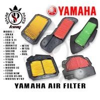 ราคา YAMAHA AIR FILTER PENAPIS UDARA LC135 V1-V8 Y15 16 SRL110 115 NVX155 V2 NMAX XMAX EGO S FI FZ150 ใหม่ NOUVO LC R15 MT25 (28940118523)