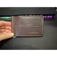 ราคา มือ2: กระเป๋าหนังแท้ กระเป๋าใส่ธนบัตร กระเป๋าใส่บัตร มีสลักชื่อ ARMMIIE (43357461164)