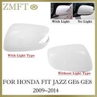 ราคา อะไหล่รถยนต์ ฝาครอบกระจกมองข้างรถยนต์สําหรับ Honda Fit Jazz GE6 GE8 2009 2010 2011 2012 2013 2014 ฝาครอบกระจกมองหลังฐาน Colorauto ชิ้นส่วนตกแต่งรถ (42778525890)