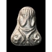 ราคา พระปิดตา พิมพ์นะหัวเข่า เจ้าคุณผล หลังจารมือ วัดหนัง กรุงเทพฯ 2509 เนื้อชินตะกั่ว (53056101208)