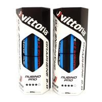 ราคา Victoria Bike Road Bike สีดํา สีฟ้ายางยาง Vittoria Rubino Pro G2.0 700x25C (41701889698)