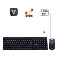 ราคา OKER ชุดคีย์บอร์ด+เมาส์ ไร้สาย รุ่นK9500 (24506720735)