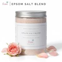 ราคา Epsom Salt Blend (Rose & Geranium essential oil) Bath salt เกลือสปา Magnesium sulfate แมกนีเซียม (24257475266)