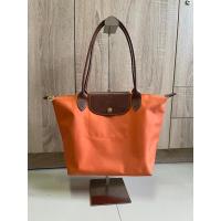 ราคา Longchamp Size S หูยาว สีส้ม แท้มือสองค่ะ (24624336523)