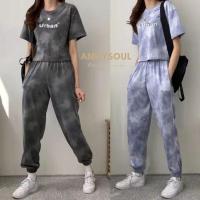 ราคา ชุดเซท2ชิ้นเสื้อ+กางเกงสีสวยละมุน เซทแนวสปอร์ตสวยเท่ เซทผ้าฝ้ายลายสวยผ้าใส่สบายราคาส่งมีโปรโมชั่น (18330390701)