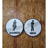 ราคา ป้ายห้องน้ำ ป้ายห้องน้ำชาย ป้ายห้องน้ำหญิง ห้องน้ำ ป้ายติดผนัง ป้ายด้านเดียว ขนาด 30-40 ซม. (27486800683)