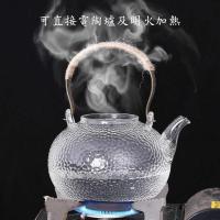 ราคา ทองแดง Handle Handle หม้อหนากาน้ําชาแก้วไฟฟ้าเตาเครื่องปั้นดินเผากาต้มน้ําค้อนรูปแบบกาน้ําชาสไตล์ญี่ปุ่นทองแดง Handle Plum Blos (28844054136)