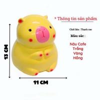 ราคา กระปุกออมสินออมเงิน คาปิบาระ รุ่น ขนาด 13ซม แบบไม่มีลูกบิด น่ารัก น่ารัก กระปุกออมสินออมเงิน กระปุกออมสินออมเงิน (29434740990)