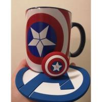 ราคา แก้วมัค​ Avenger​ กัปตัน​ อเมริกา​ มีฝาปิดตามภาพ (7019224914)