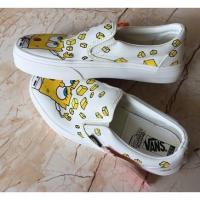 ราคา ♞,♘Vans Slip on X Spongebob มีกล่องส่งฟรี EMS 2025 (41963634574)