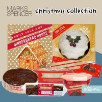 ราคา Mark&Spencer Christmas Collection มาร์คแอนด์สเปนเซอร์ ขนมคริสต์มาส iced fruit cake pudding (18495645630)