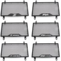 ราคา Kawasaki Z300 Z250 NINJA250 Ninja300 2013-2017 อลูมิเนียมหม้อน้ําฝาครอบป้องกัน Guards หม้อน้ํา Grille Cover Protector (43964409760)