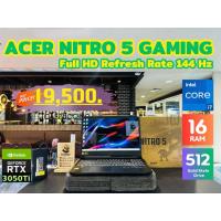 ราคา ACER NITRO 5 intel Core i7 GEN 11 RTX 3050 Ti 4GB Ram 16GB SSD 512GB สภาพสวย ครบกล่อง (28386894189)