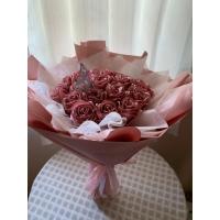 ราคา ช่อดอกกุหลาบริบบิ้น กุหลาบ 20 ดอก วาเลนไทน์ (52104153498)