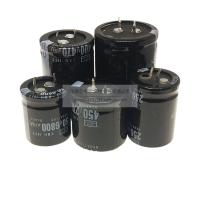ราคา 1 ชิ้น/ล็อต 450V แตรตรงปลั๊ก Electrolytic Capacitor 250V 400V150 220 270 330UF 470UF 390 560 680UF (26206630049)