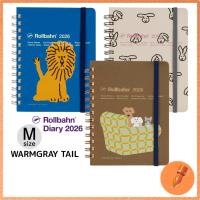 ราคา [Delfonics Planner 2026 Edition / Starting October 2025] Rollbahn Diary WARMGRAY TAIL M Monthly (40314403640)