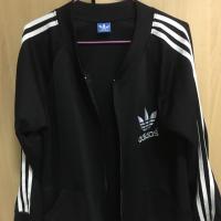 ราคา เสื้อเเขนยาว adidas สีดำ มือสอง size m (3927521558)