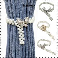 ราคา ชอบ สายรัดหัวเข็มขัดม่าน, สายรัดม่านยางยืดยืดมุก, แฟชั่นม่านปรับอุปกรณ์ตกแต่งผ้าม่านโฮลแบ็คตกแต่งบ้าน (54856926037)