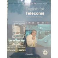 ราคา English for Telecoms and Information Technology Oxford Business English หนังสือภาษาอังกฤษเล่มใหญ่ (25089174554)