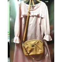 ราคา กระเป๋าสะพายข้างสีเหลืองมัสตาร์ด (263442502)