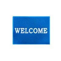 ราคา GlobalHouse GRAFFE พรมเช็ดเท้าดักฝุ่น WELCOME รุ่น KIRA-BL ขนาด 60x80x1.2 ซม. สีน้ำเงิน สินค้าของแท้คุณภาพดี (43773998670)