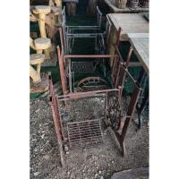 ราคา ขาจักรเย็บผ้าโบราณ ขาจักรเหล็กหล่อ ขาจักรโบราณ สภาพเก่าเดิม แท้ SINGER (44856755287)