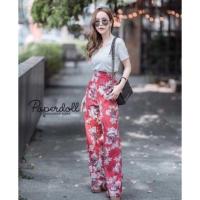 ราคา ชุดเซ็ต ขายาว เสื้อผ้าเรย่อน กางเกงขายาวลายดอก (3308267939)