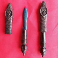 ราคา พระขรรค์หลวงปู่หมุนขนาด3นิ้ว มวลสารแร่เหล็กน้ำพี้100% (7844470908)