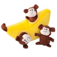 ราคา ZippyPaws Zippy Burrow - ของเล่นสุนัขกล้วยลิง (26965955993)
