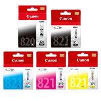 ราคา Canon PGI 820 & CLI 821 BK/C/Y/M Ink Cartridge MP 545 558 568 628 638 648 988 996 MX868 MX876 iP3680 iP4680 iP4760 (24455297852)